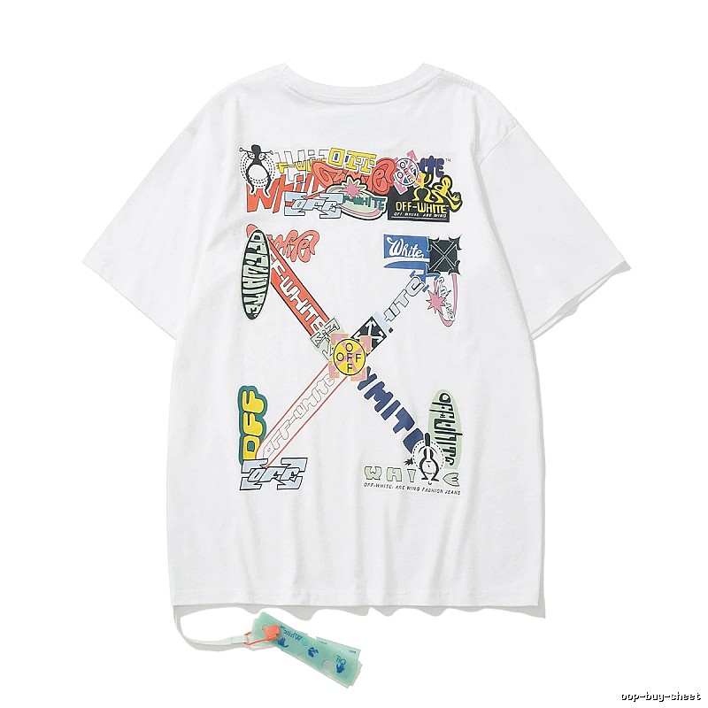 2061-29 White Style 6129 Anime Graphic T-Shirt Holiday Edit