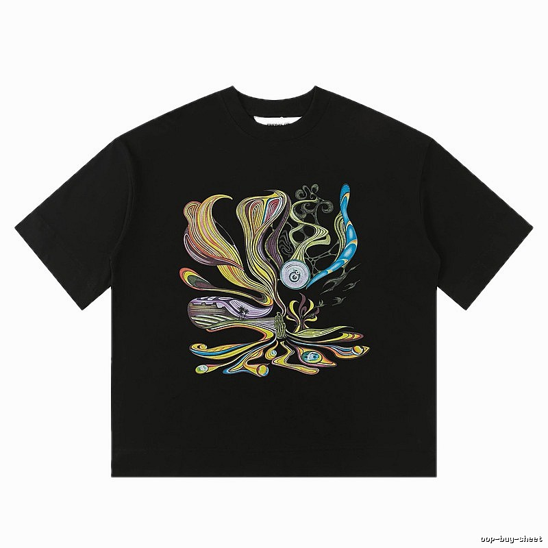 Abstract-style Black T-shirt of House of Errors