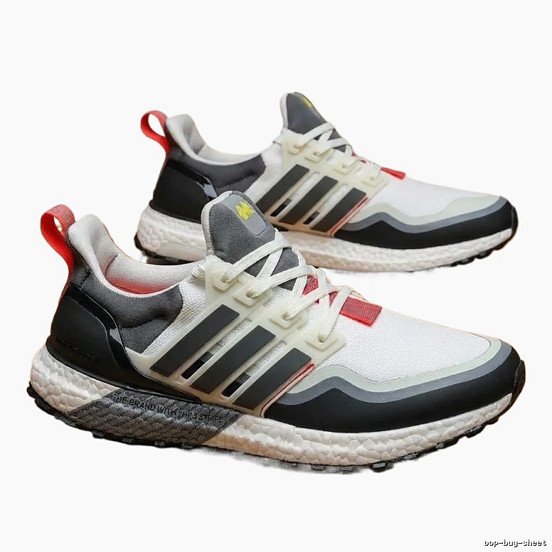 Adidas retro black and white sports shoes