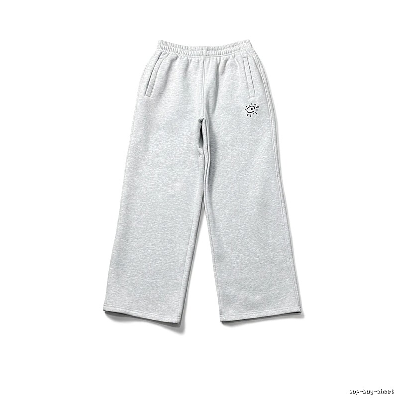 ADWYSD minimalist style gray sweatpants