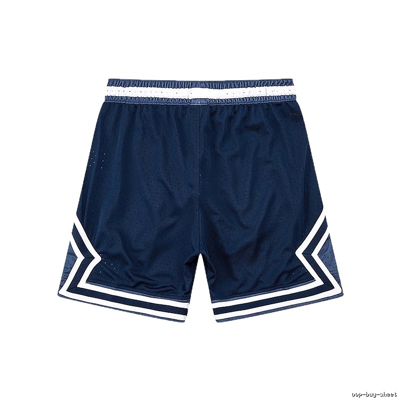 AJ basketball style dark blue shorts