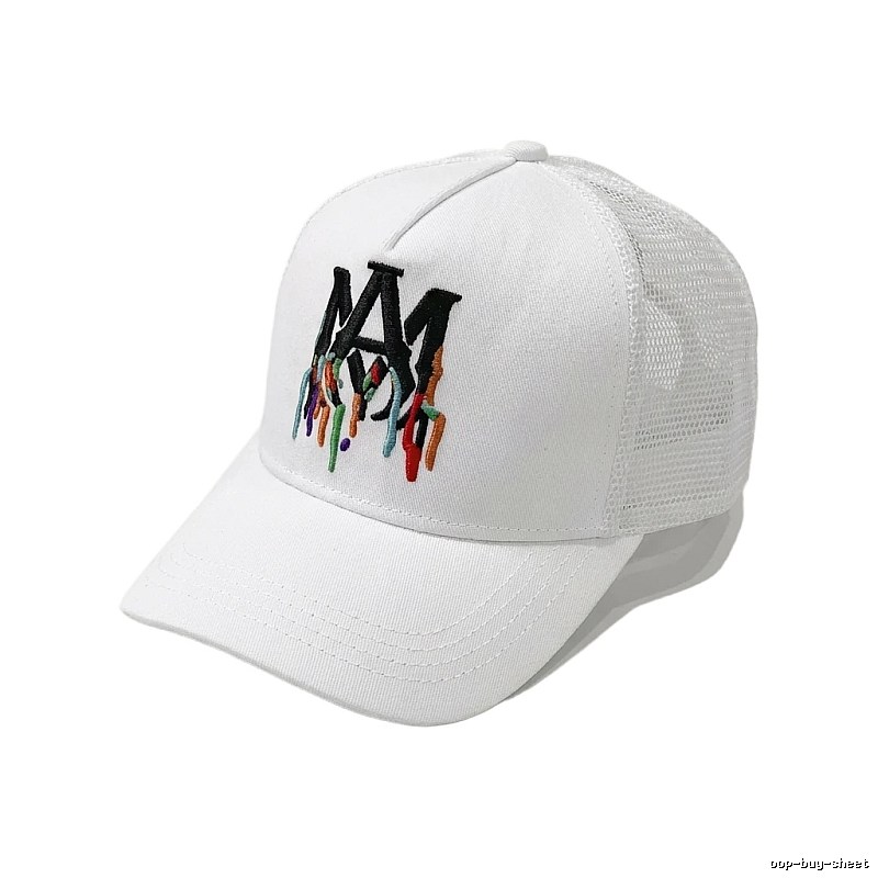 AMIRI Graffiti Style White Hat