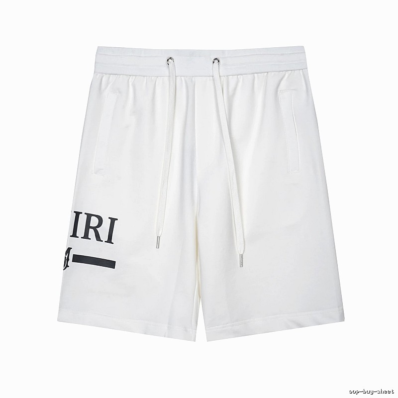 Amiri Monogram Logo shorts Black Casual Amiri for Layered Styling