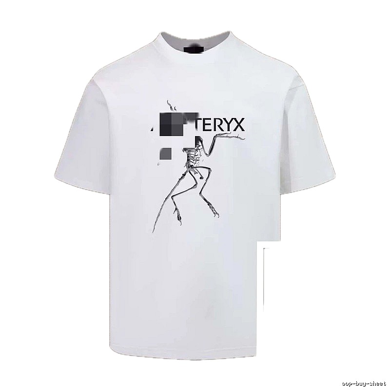 Arc'teryx Veilance Series Trendy and Cool White Short Sleeve T-Shirt
