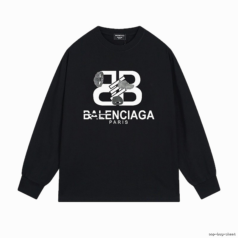 Balenciaga BB Series Black T-shirt