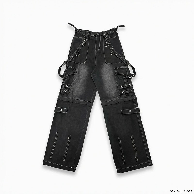 Balenciaga dark workwear style jeans