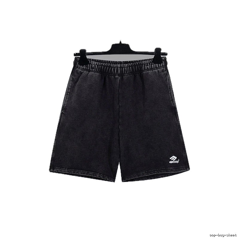Balenciaga denim-style shorts