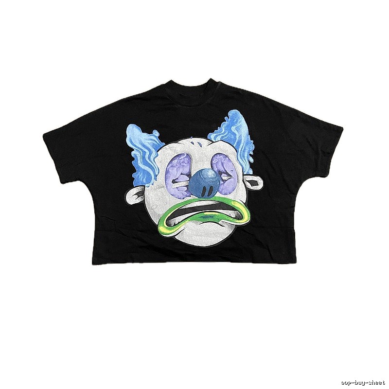 Billionaire Clown Style Black T-shirt