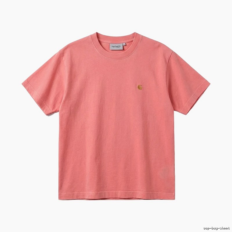 Carhartt Classic Simple Style Pink T-shirt