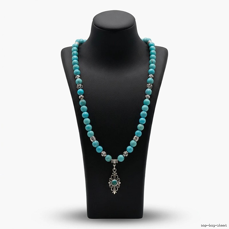 Chrome Hearts Turquoise Vintage Necklace