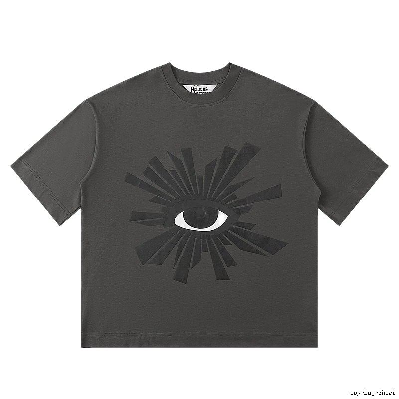 Dark-style gray short-sleeved shirt of House of Errors