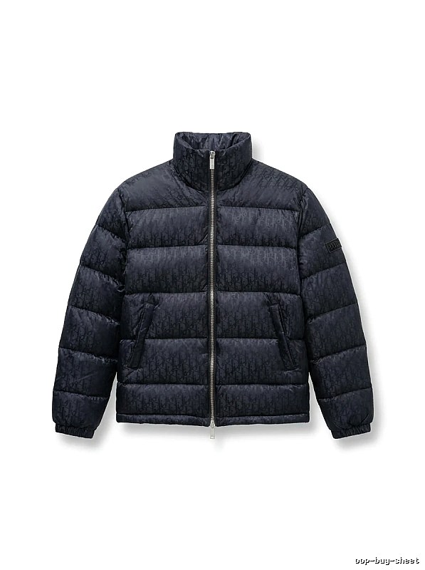 Dior's classic fashionable black down jacket