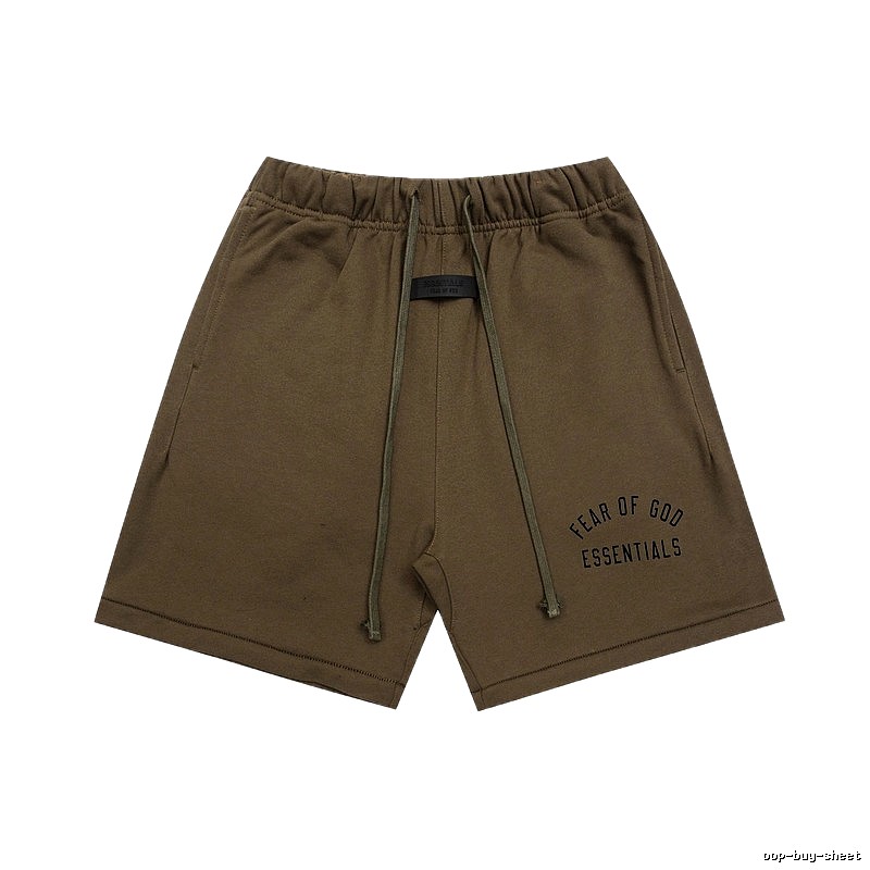 ESSENTIALS Casual Khaki Shorts