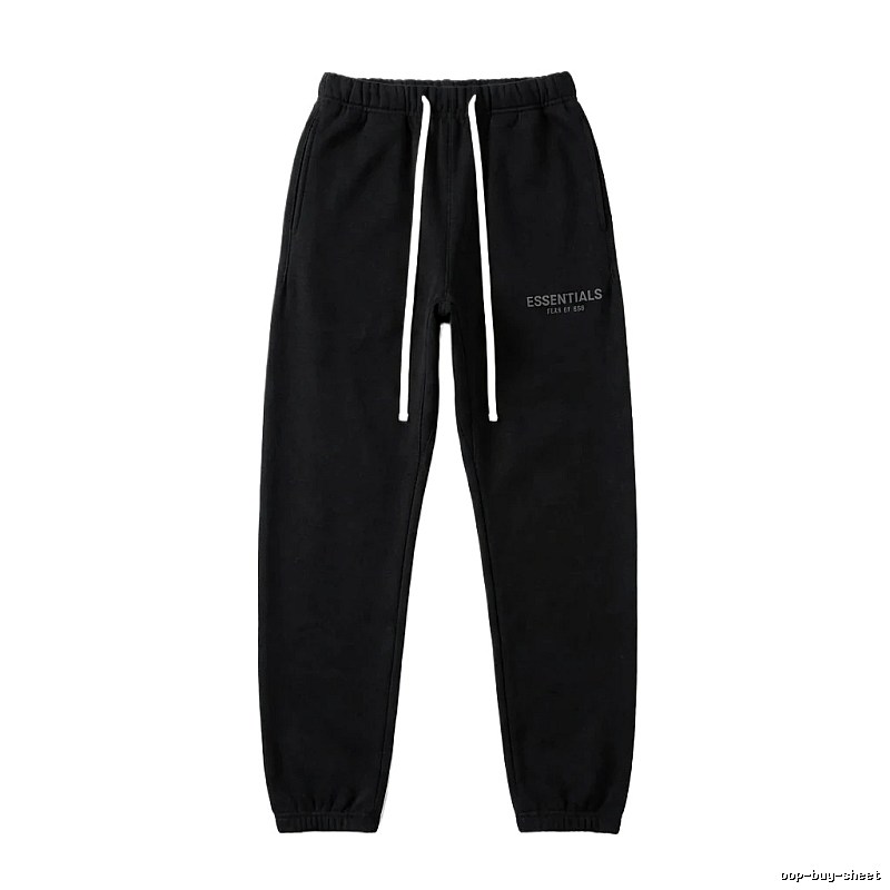 ESSENTIALS minimalist black sweatpants