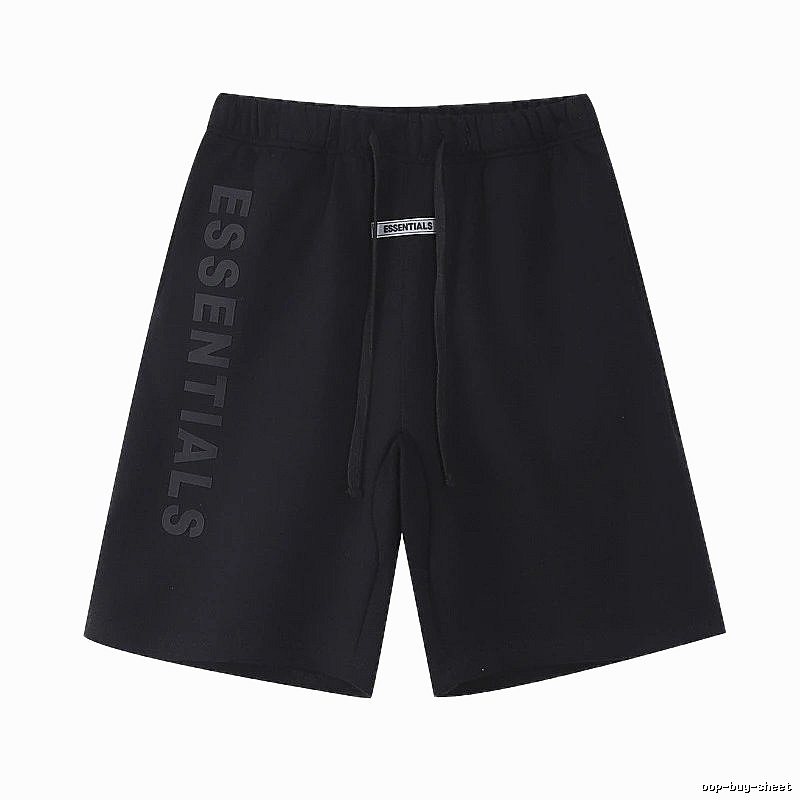Essentials trendy and cool style black shorts