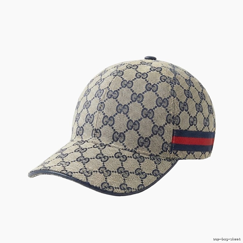 Gucci classic style fashionable beige baseball cap