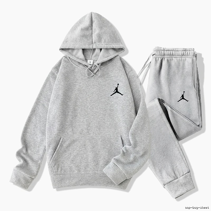 Jordan Sports and Leisure Style Grey Suit