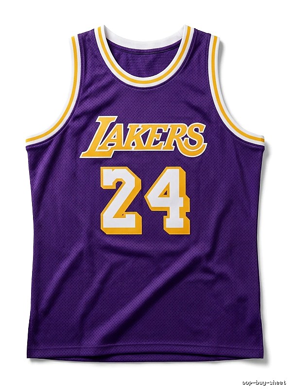 Kobe Lakers retro-style jerseys