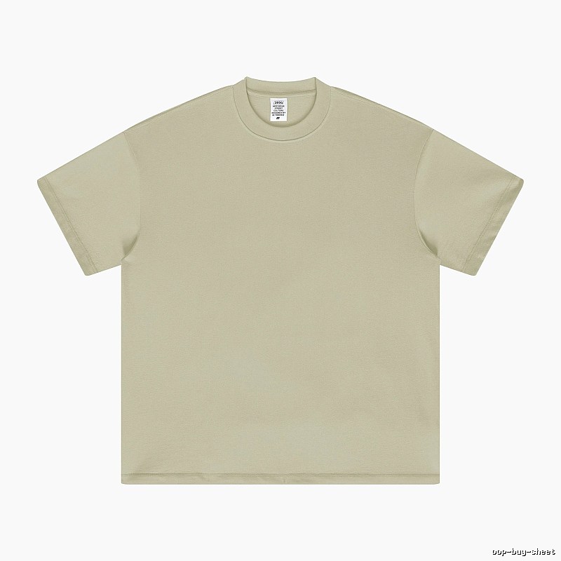Lightweight Plain white T-shirt Minimal White Short for Trend Styling
