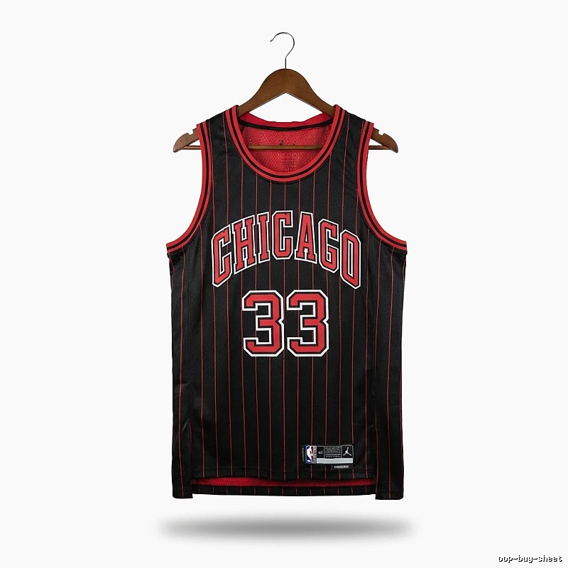 Michael Jordan retro black and red jersey