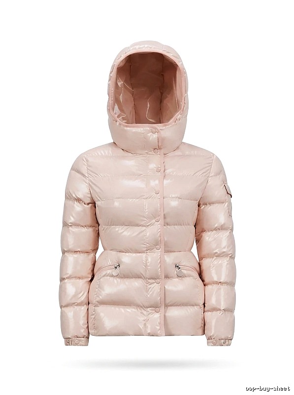 Moncler Classic Pink Down Jacket