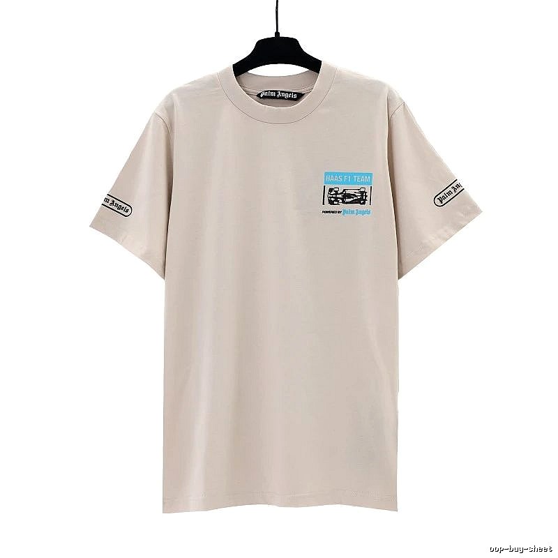 Palm Angels Daily Logo T-shirt White Palm Tree for City Outfits
