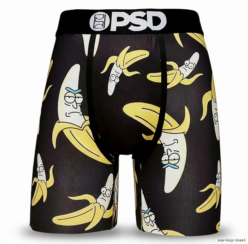 PSD banana cartoon-style underwear