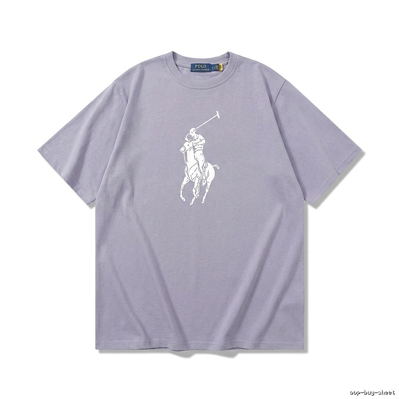Ralph Lauren classic light purple T-shirt