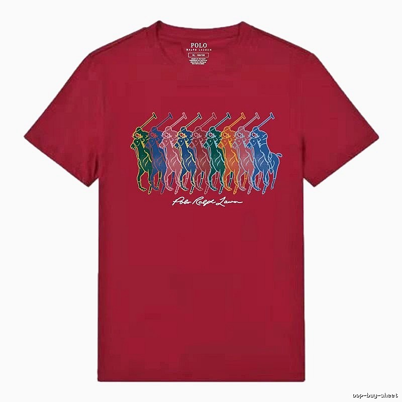 Ralph Lauren Polo Burgundy T-shirt