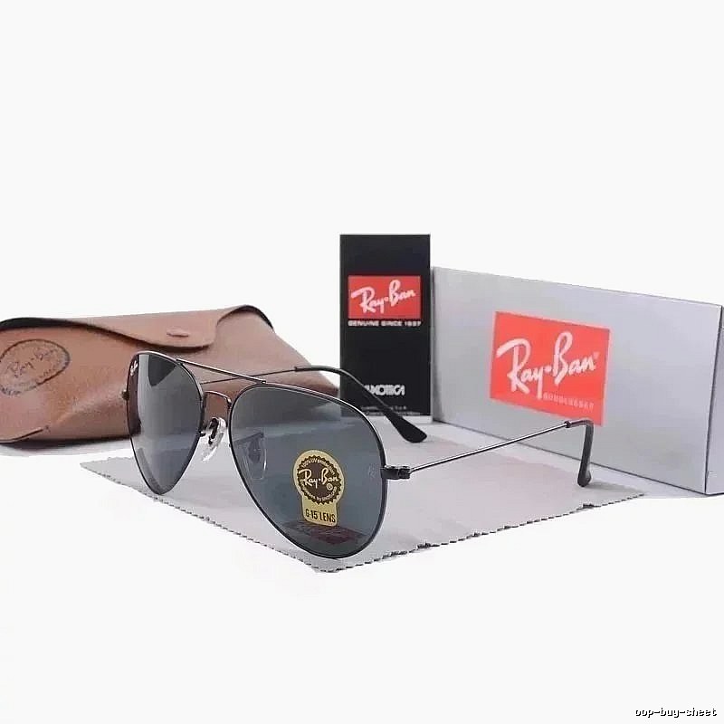 Ray-Ban Classic Aviator sunglasses Metal Frame Sunglasses for Daily Styling