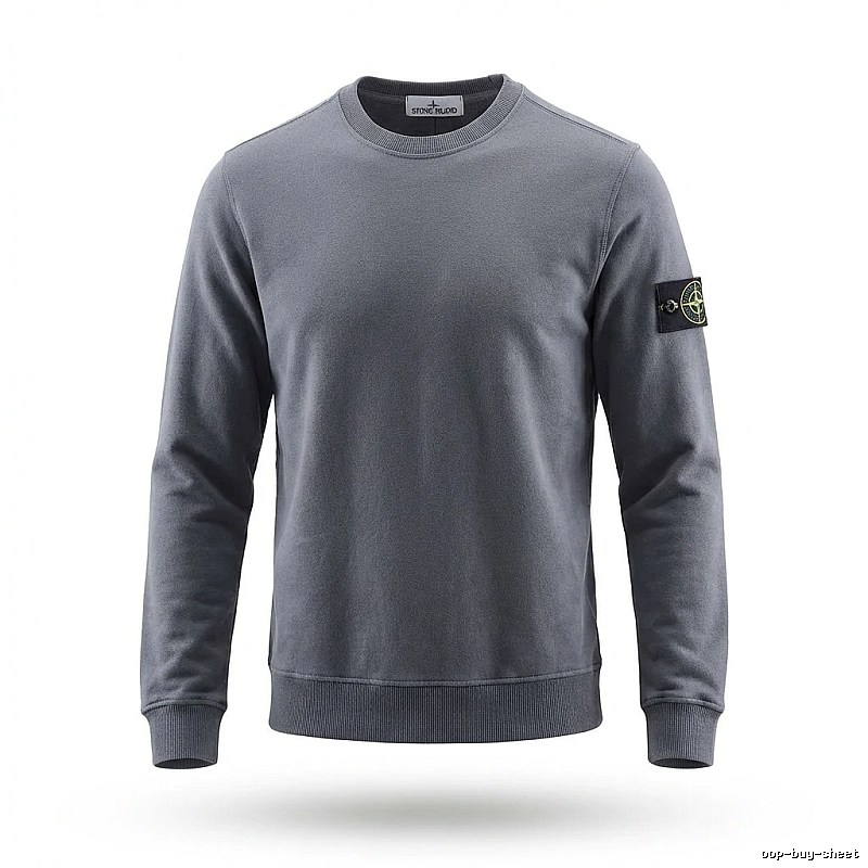 Stone Island basic grey sweatshirt