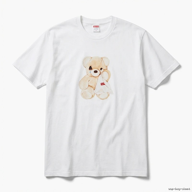 Supreme Bear Trend Brand White T-shirt