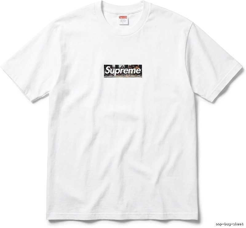 Supreme Retro Style White T-shirt