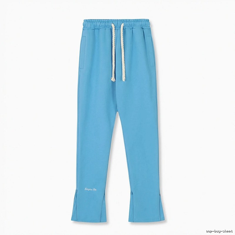 SynaWorld casual style blue sweatpants