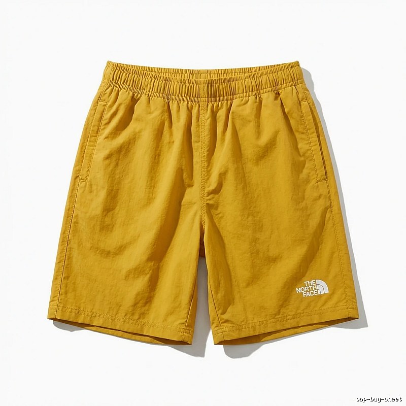 The North Face casual style yellow shorts