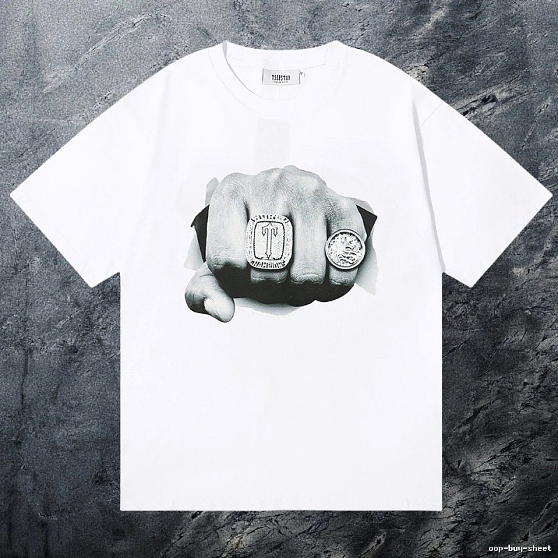 Trapstar Sport Keys graphic T-shirt Black White Key for Collection Drops