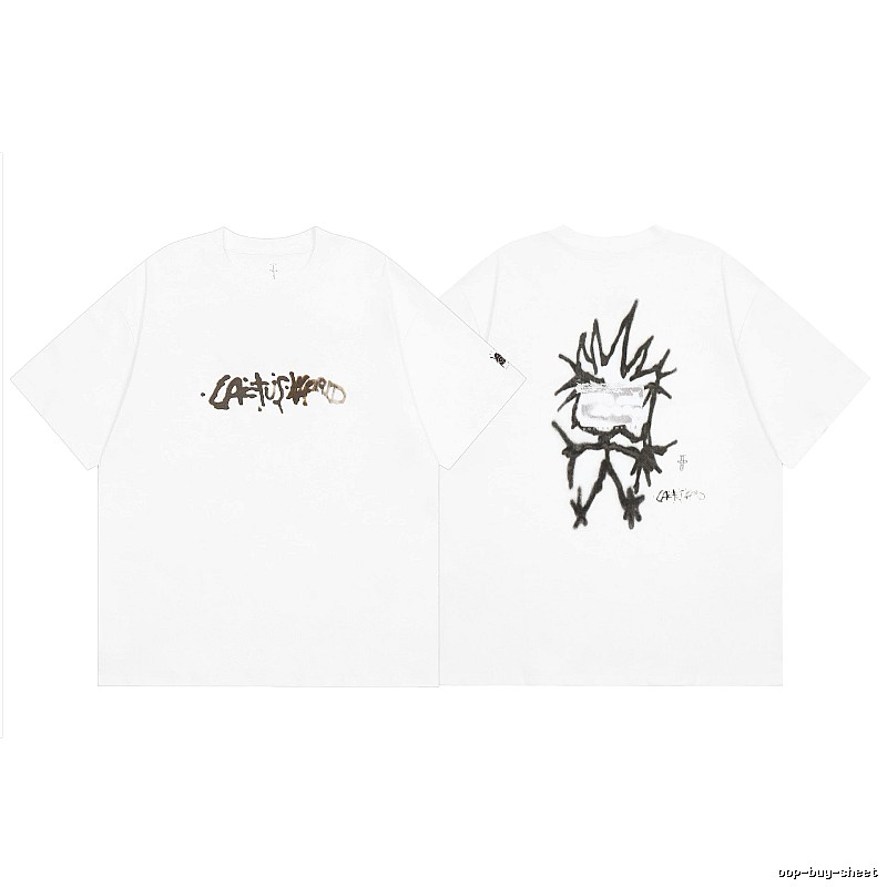 Travis Scott Gift Ready Graphic T-shirt Brown Travis Scott with Standout Detail