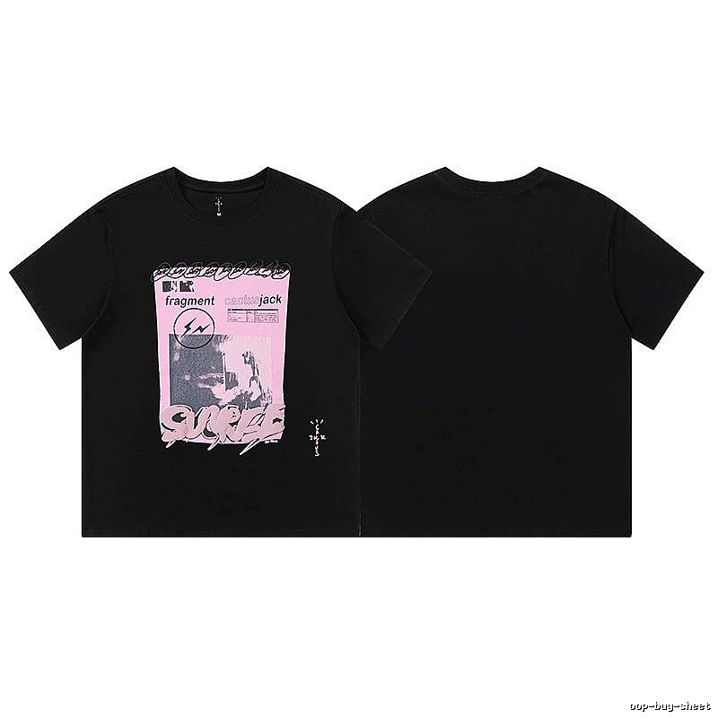 Travis Scott Travel Graphic T-shirt Brown Travis Scott with Modern Look